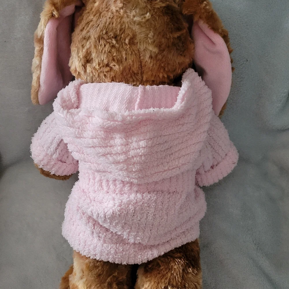 Build a Bear Workshop Pawlette Bunny Rabbit Tan Brown 15" Stuffed Animal Plush - Picture 4 of 7